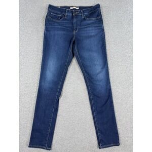 Levi's 311 Jeans Women's 30 Blue Indigo Dark Wash Shaping Skinny Big E Tapered
